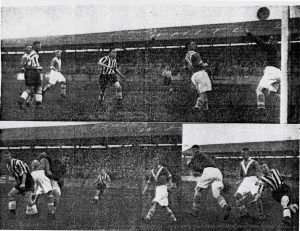 Southport win at home to Barrow in November 1938