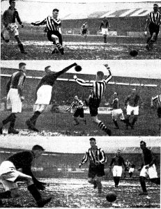 Match Action from Southport v Mansfield 30th Jan 1937