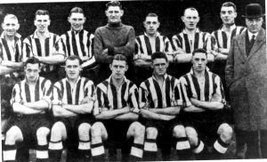 Team Photo -15th December 1934 v Tranmere Rovers