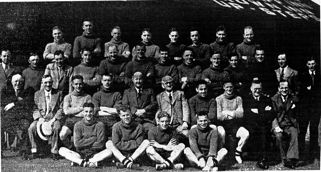 President, Directors, Staff and Players 1939/40