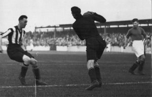 Waterston attempt saved in match v Tranmere 8th September 1931
